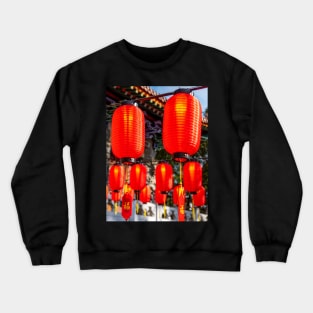 Po Lin Monastery, Lantau Island, Hong Kong Crewneck Sweatshirt